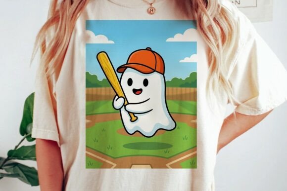 Download Cartoon Ghost Baseball Player Image - Premium Resources