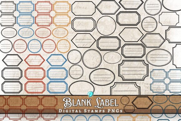 Download Blank Labels Digi Stamps Transparent PNG - Transparent Collection